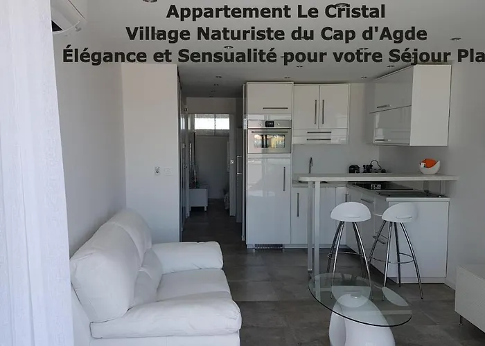 Le Cristal Port Ambonne Village Naturiste Appartamento Agde